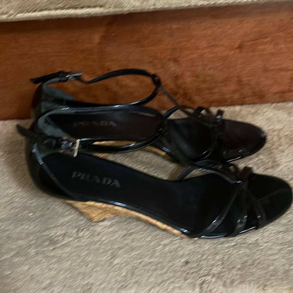 PRADA Women’s Sandals Prada Size 39 (U.S. Size 9) Good Condition (narrow width)